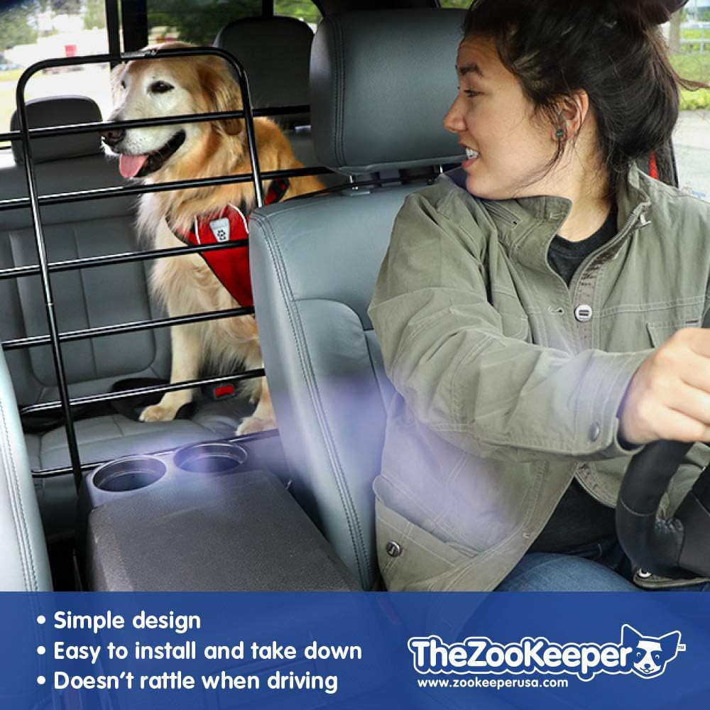 Adjustable Universal Metal Pet Barrier for Cars H694