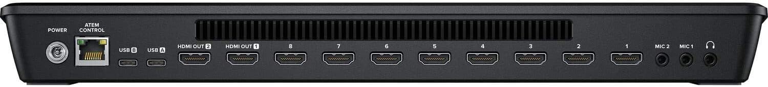 ATEM Mini Extreme HDMI Live Stream Switcher Bundle with HDMI Cable, Cat5e Cable, and Cable Ties X384