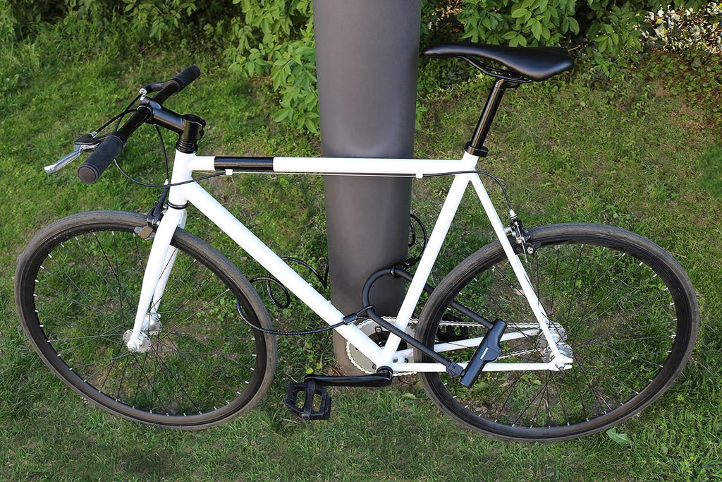 Large Bicycle U Lock with 67” Cable, Pack of 2 W829