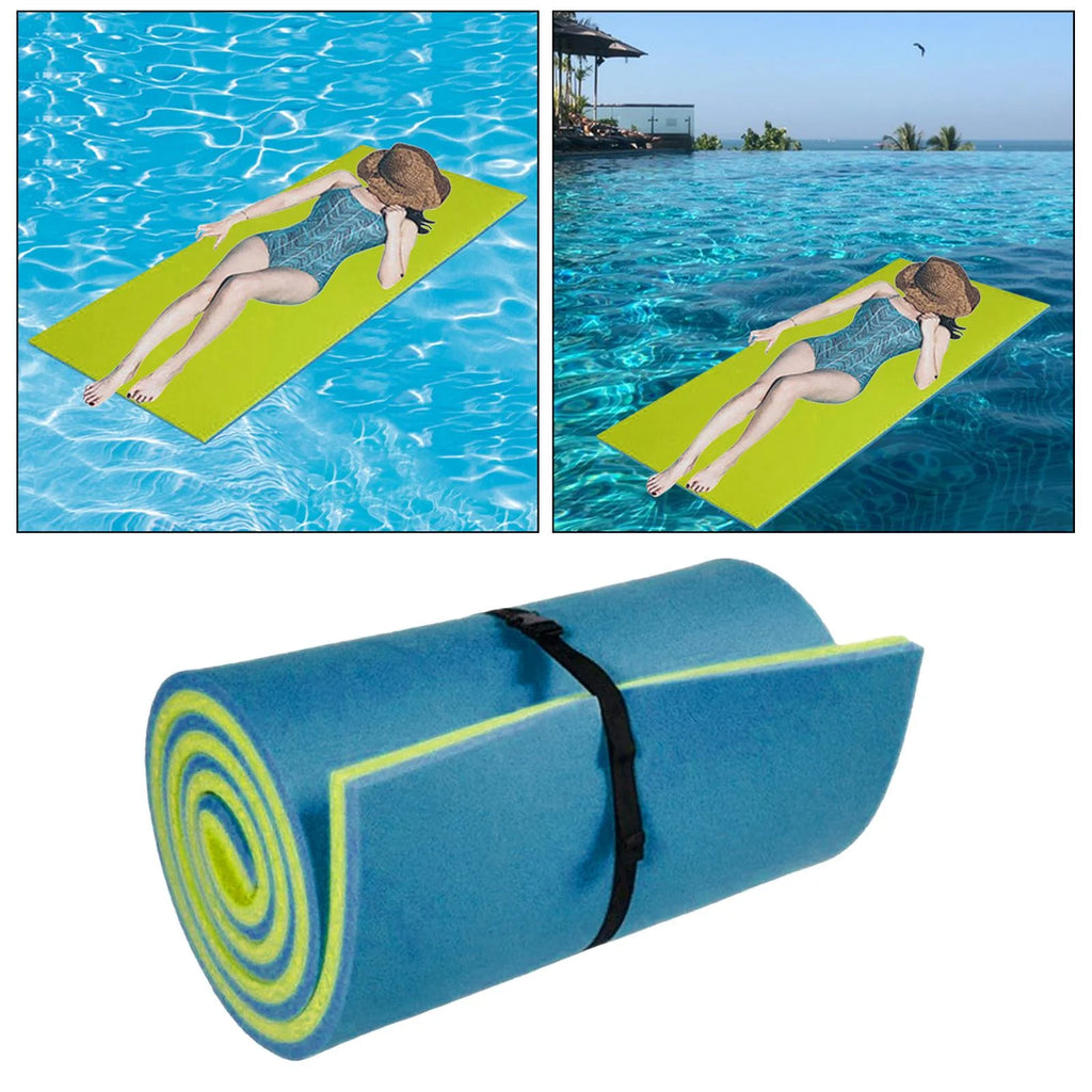 Floating Mat for Pool Lake River with Strap U874157