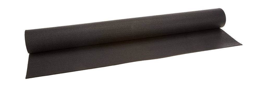 Heavy Duty Elliptical Floor Mat, Black, 3/16-Inch x 4 x 7-Feet C9914