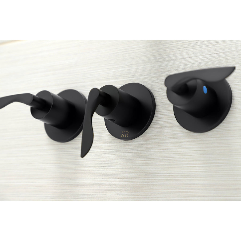 Three-Handle Tub & Shower Faucet Brushed Nickel P703369