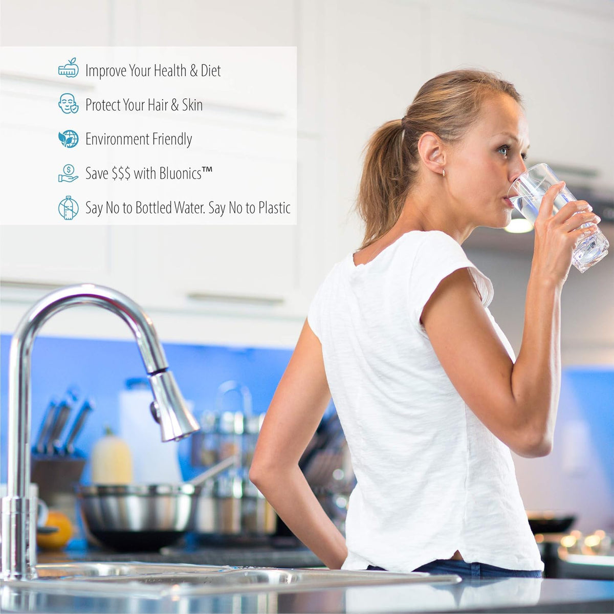 55W UV Ultraviolet Whole House Water System with Sediment and CTO Carbon 2.5x20 R86970