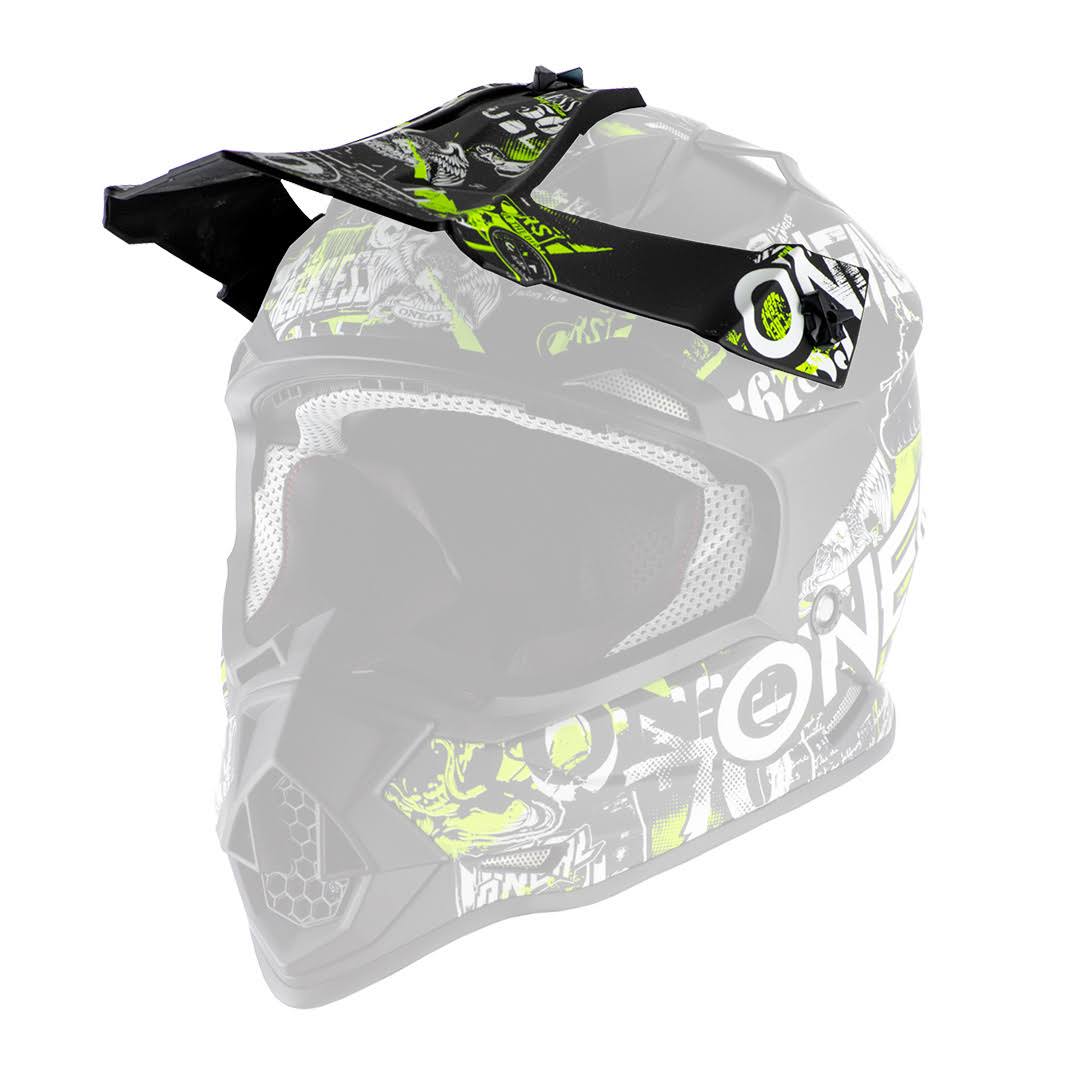 Large Black/Neon Yellow Youth Racing Helmet G69084