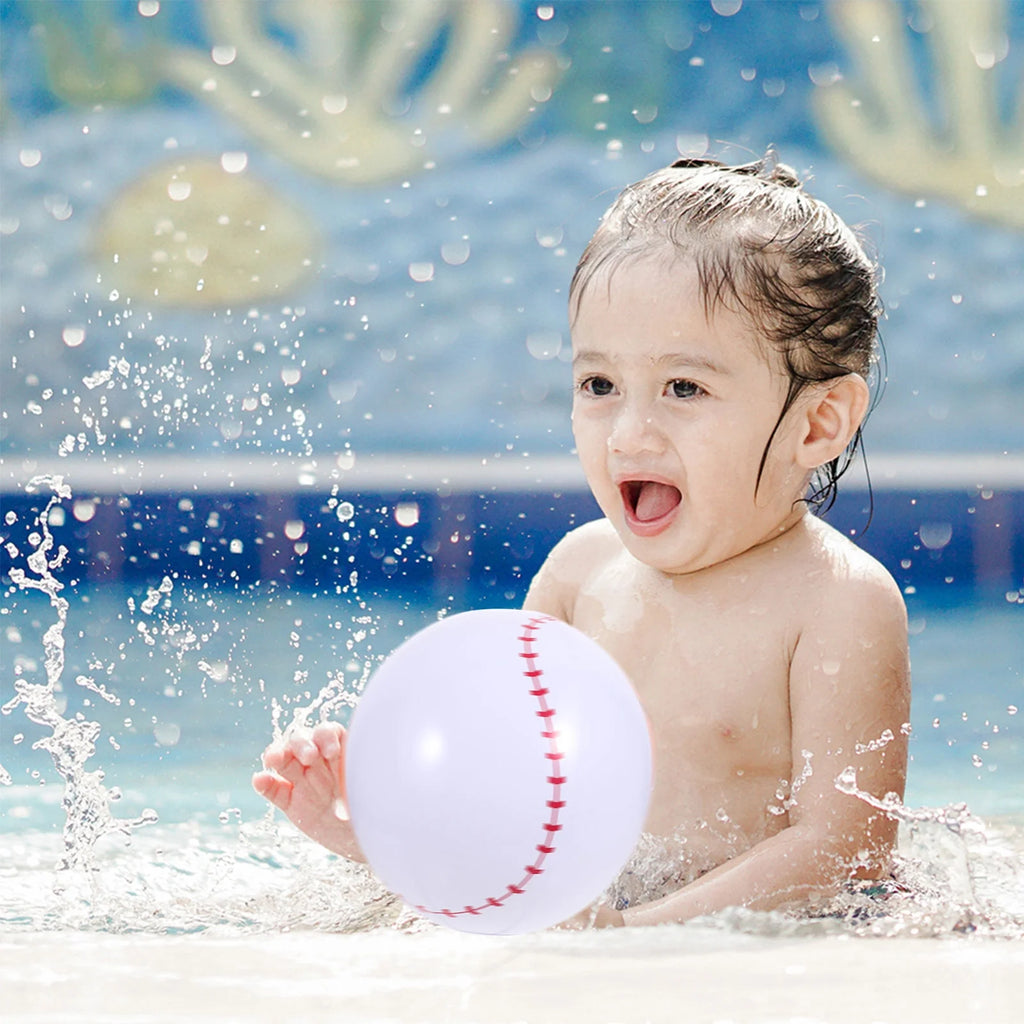 Inflatable Baseball Softball Plastic Pvc Pool Toy I985451
