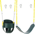 Green Full Bucket Swing Seat Pack of 2 M9713