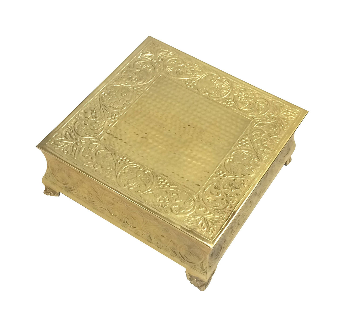 Gold Aluminum Wedding Cake Stand X3306