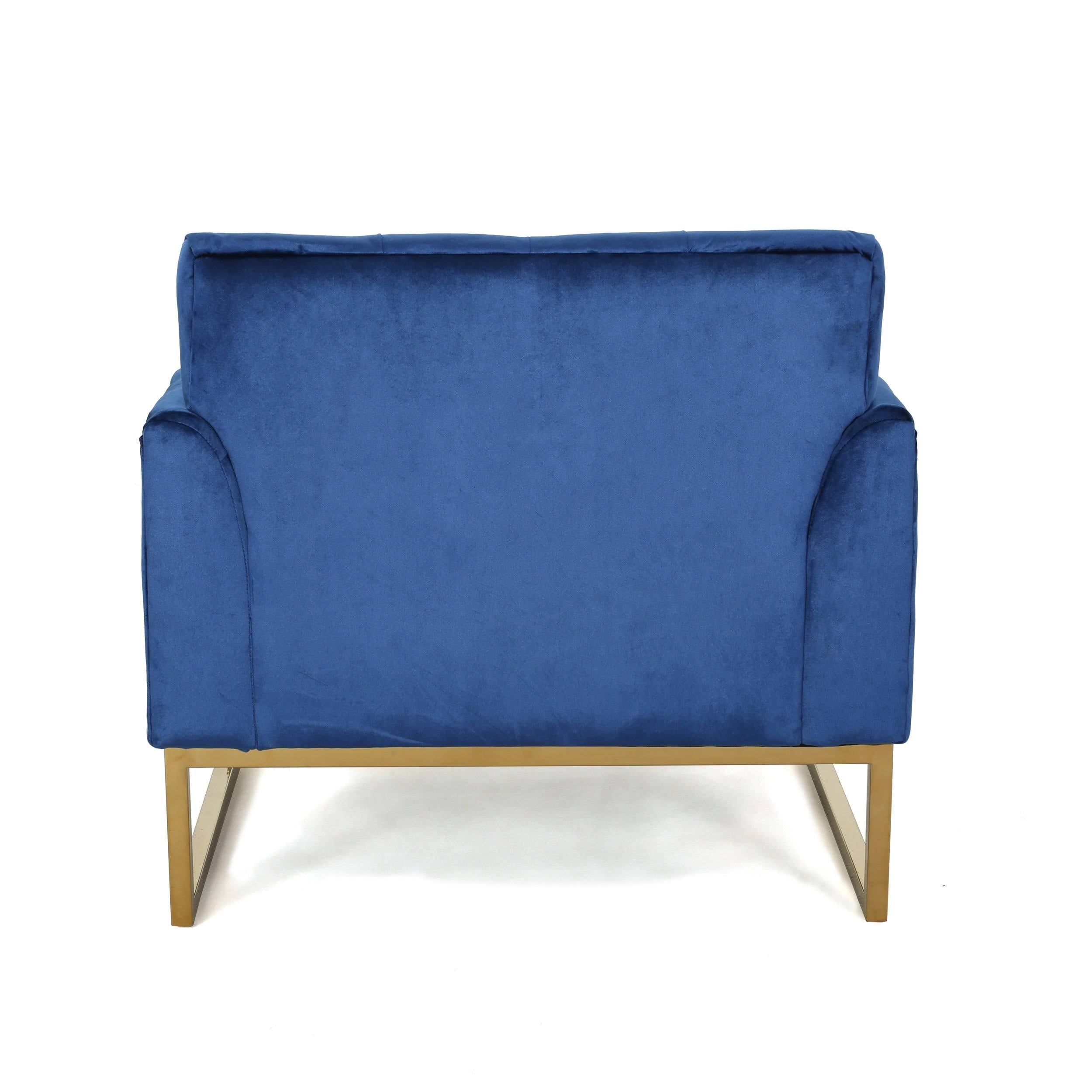 Black Velvet Arm Chair W247