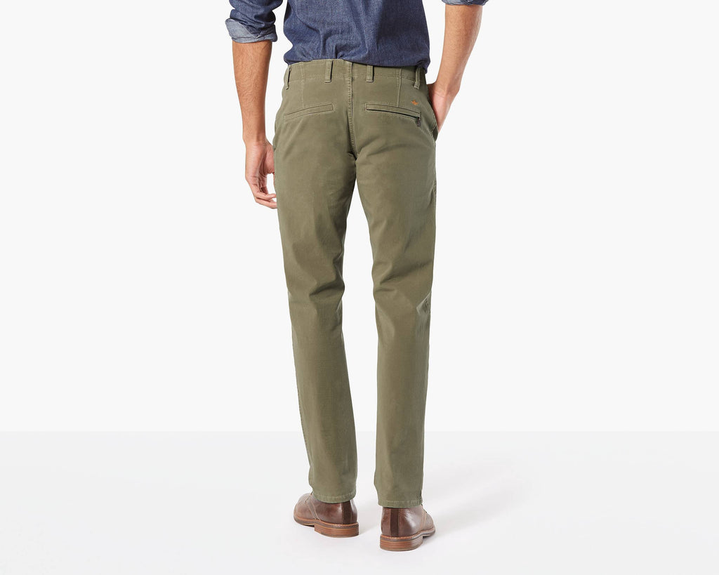 Slim Tapered Fit Olive 34 32 Pants C81717