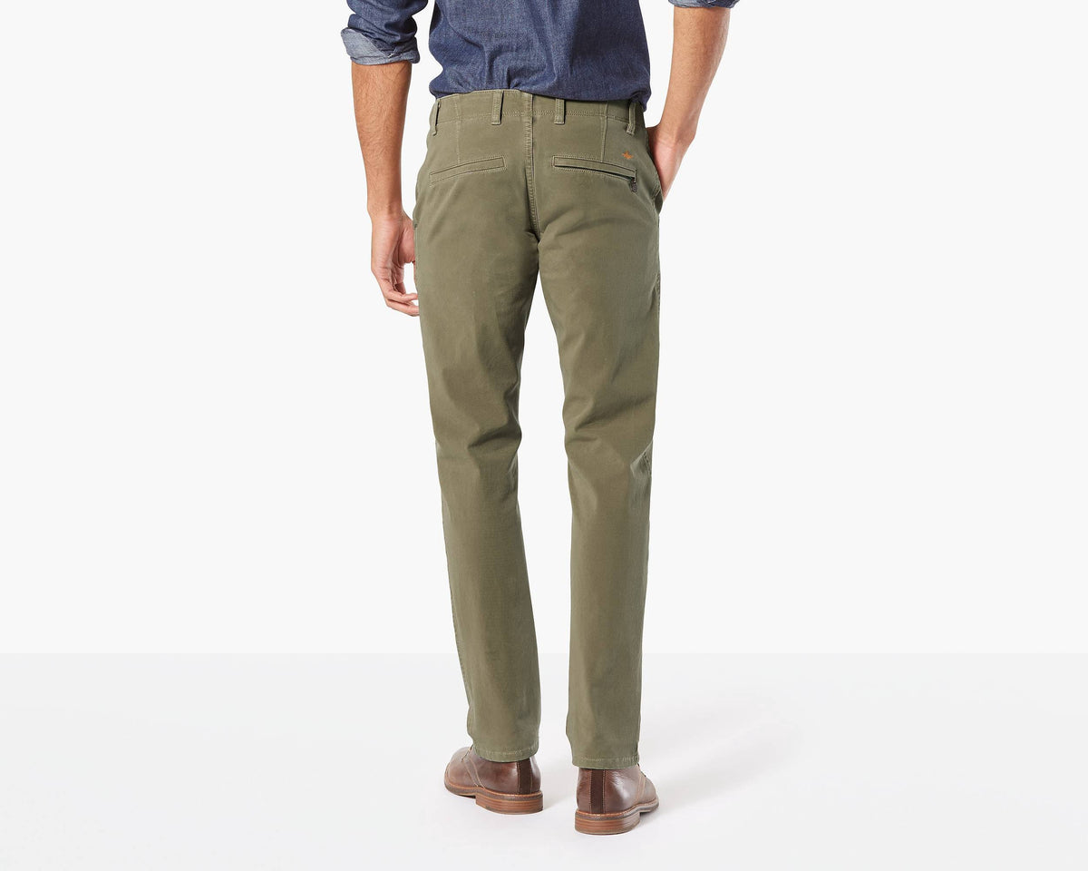 Slim Tapered Fit Olive 34 32 Pants C81717
