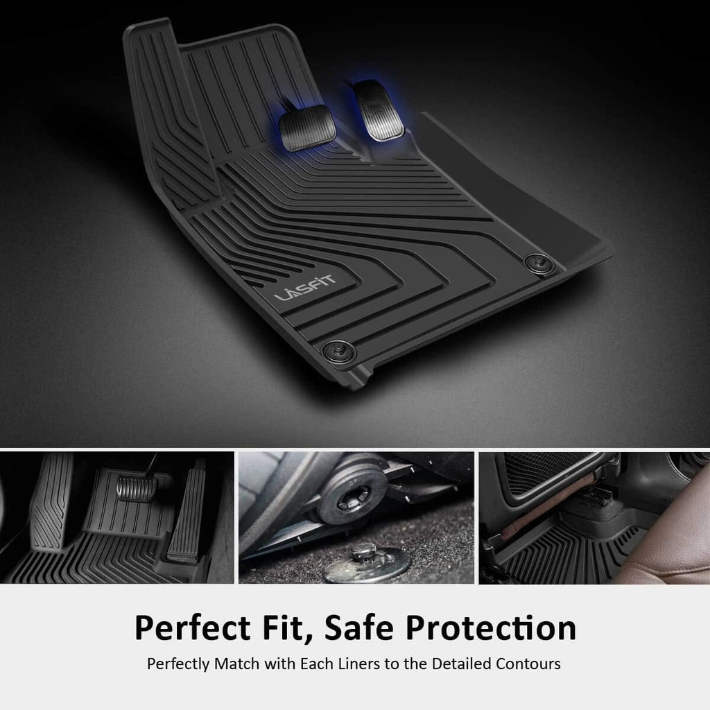 Black TPE Car Floor Liners for Toyota RAV4 C173