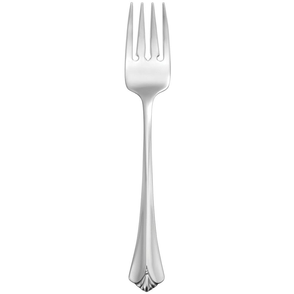 18/0 Stainless Steel Salad Fork - 36/Case S6123
