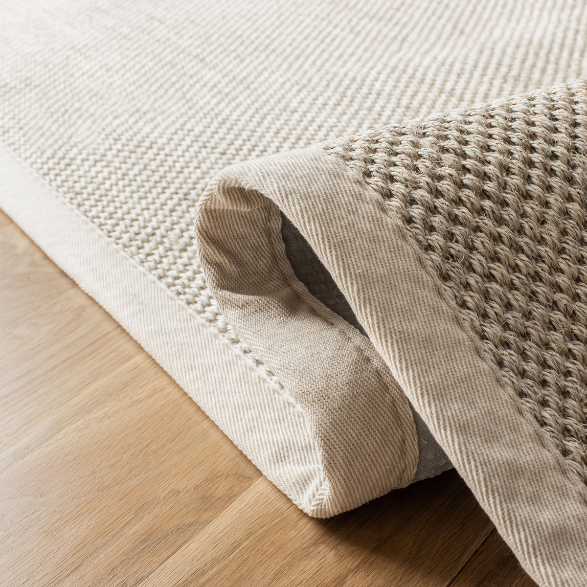 Natural Fiber Seagrass Area Rug, Marble/Beige, 9' x 12' C555