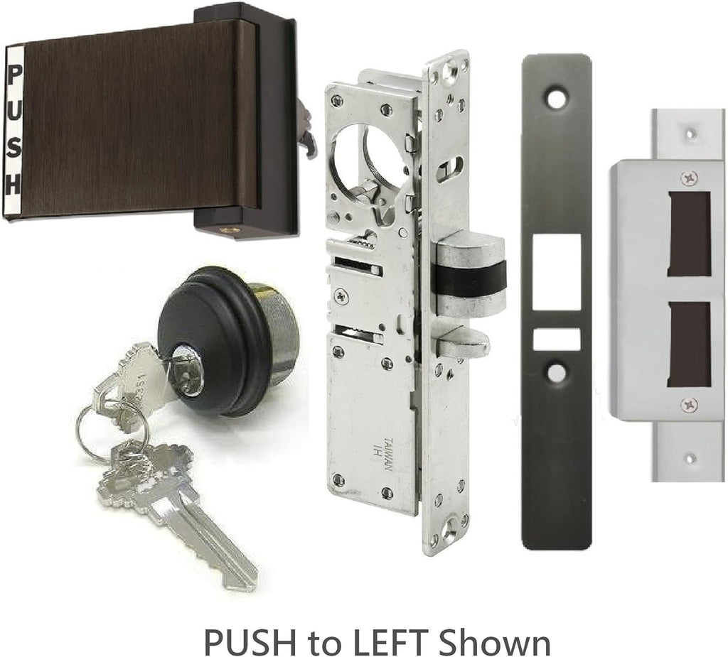 Door Mortise Deadlatch Lock with Cylinder and Keys K6817