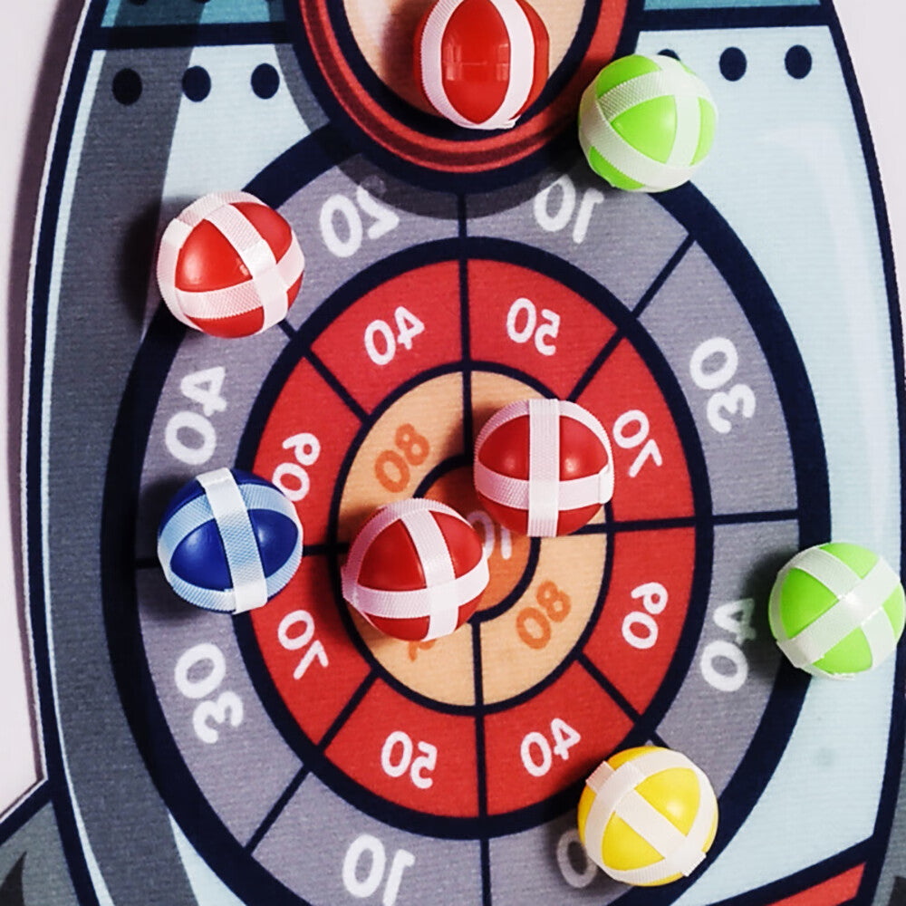 Dart Board with Sticky Balls Toys W211390