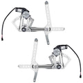 Front Power Window Regulators with Lift Motors Compatible with 88-02 C/K Pickup Truck Pack of 2 N3279