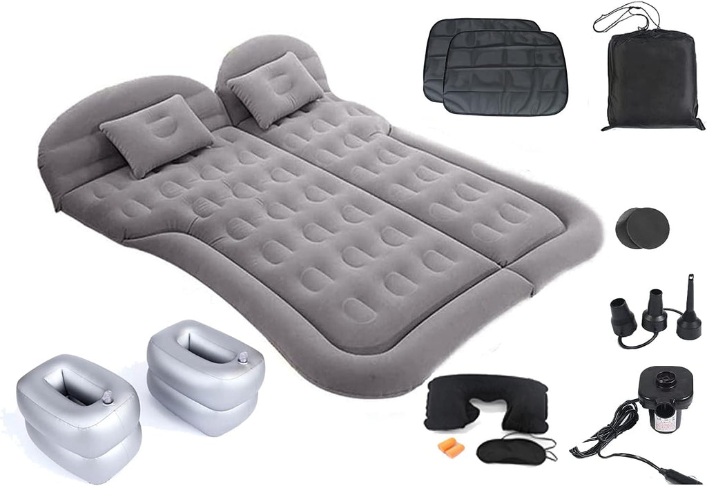 Automatic Inflatable SUV Air Mattress Bed with Back Rear Seat Self Inflating Portable Car Camping Sleeping Pad Z719