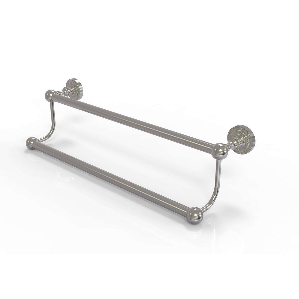 24 inch Double Towel Bar Satin Nickel O118