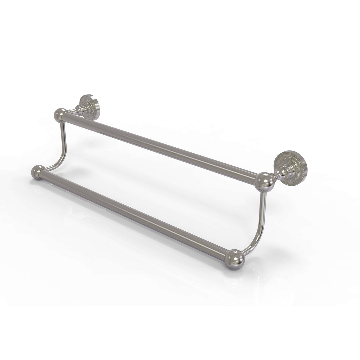 24 inch Double Towel Bar Satin Nickel O118