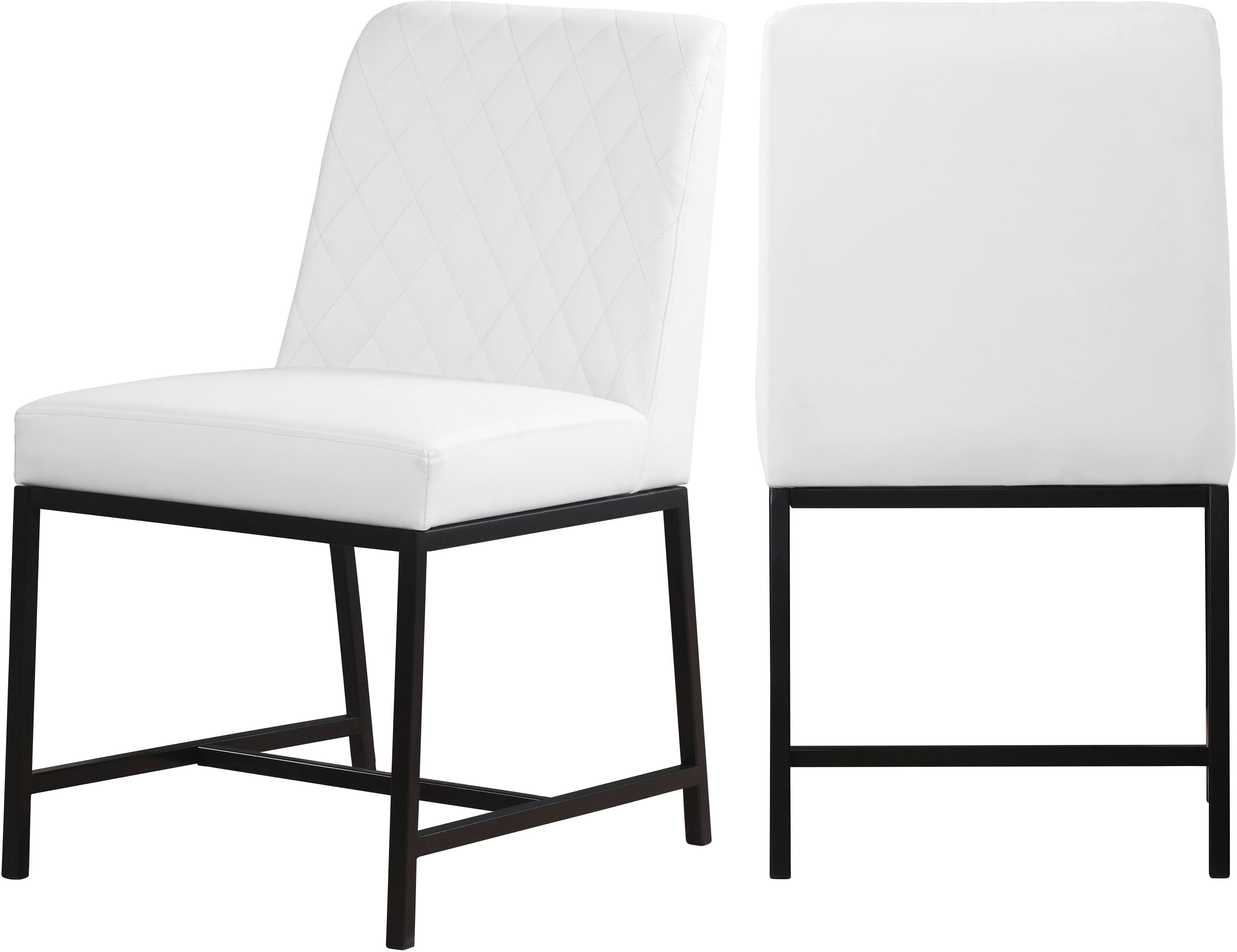 White Faux Leather Dining Chair (Set of 2) H719587