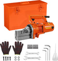 Electric Hydraulic Rebar Cutter, 1350W, Cutting up to 7/8 Inch 4-22mm #7 Rebar, with Replaceable Jaw Blades (AC 110V) N275