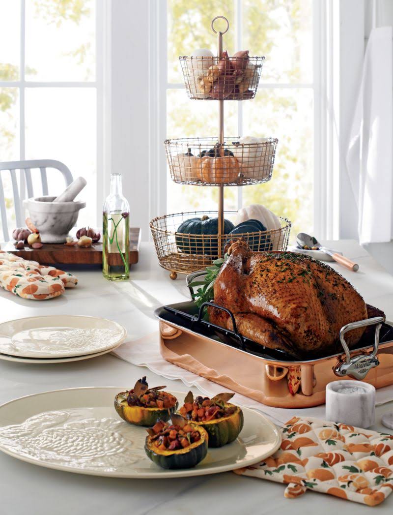 3-Tier Copper Fruit Basket N24817