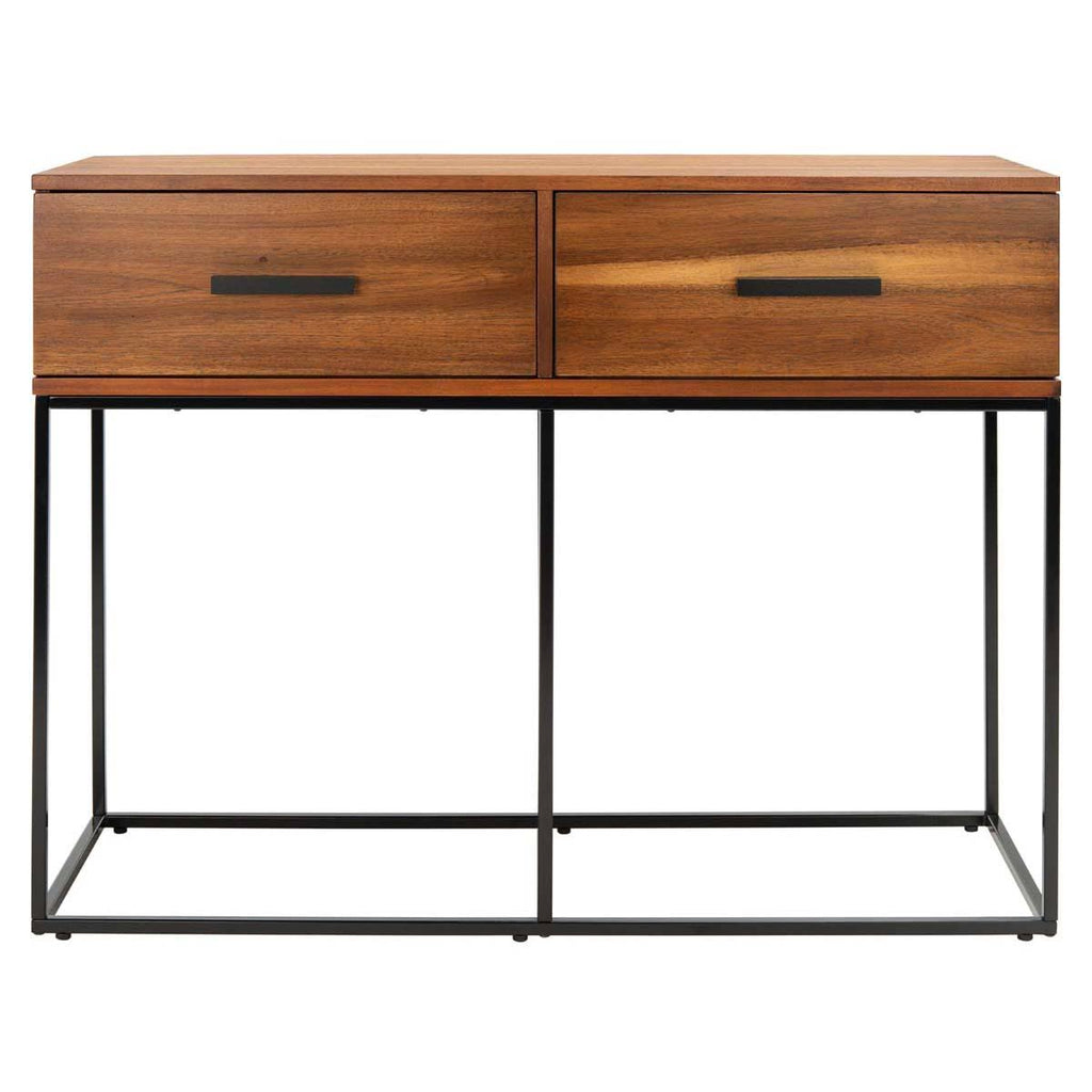 Brown 2 Drawer Console Table Y331698
