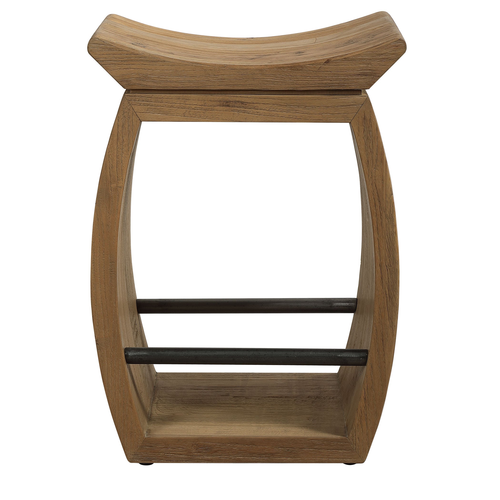 Modern Wood Counter Stool Y843893