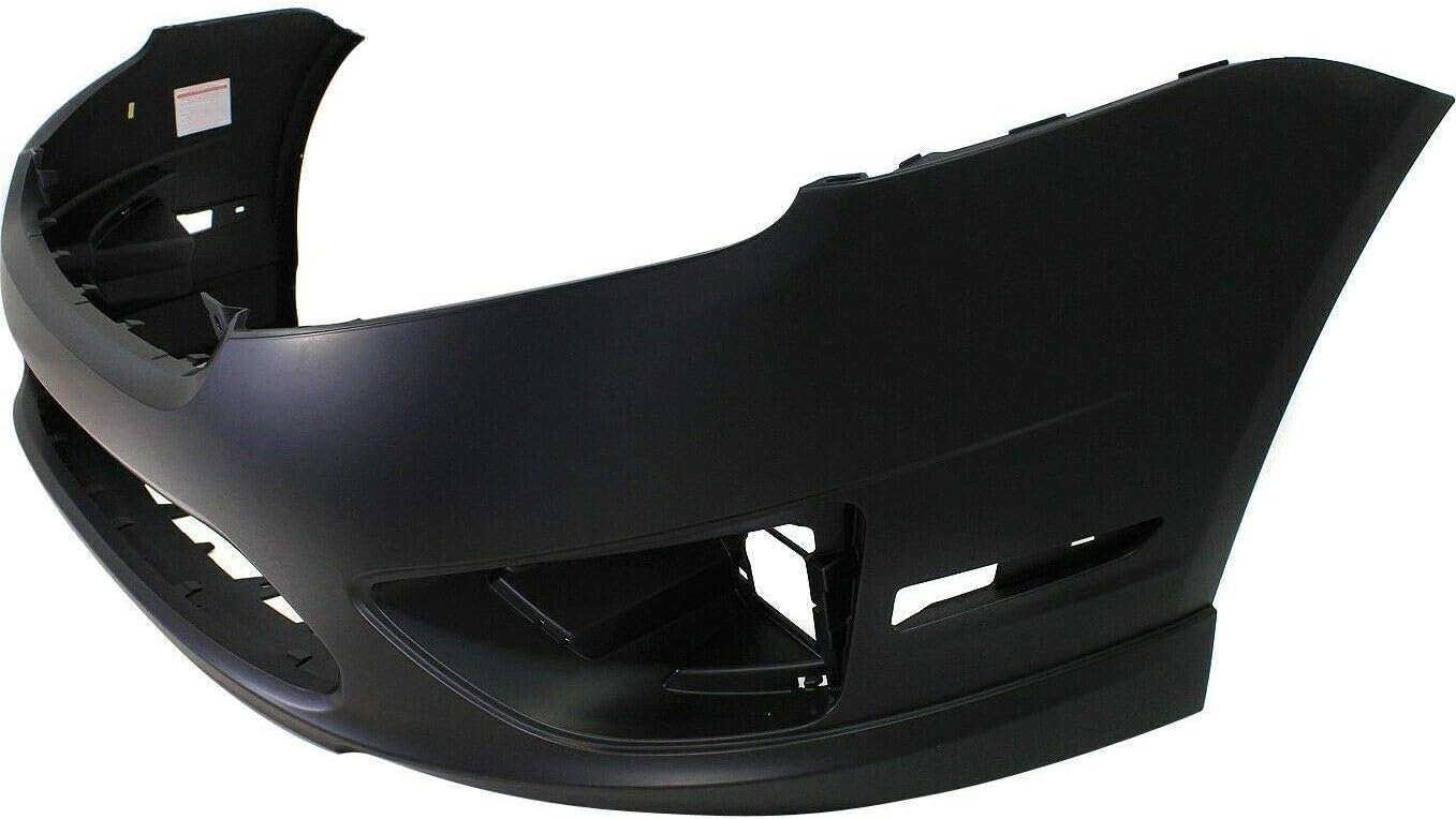 Primed Plastic Front Bumper Cover with Fog Light Holes for 2010-2012 Ford Fusion Hybrid Sedan X707587