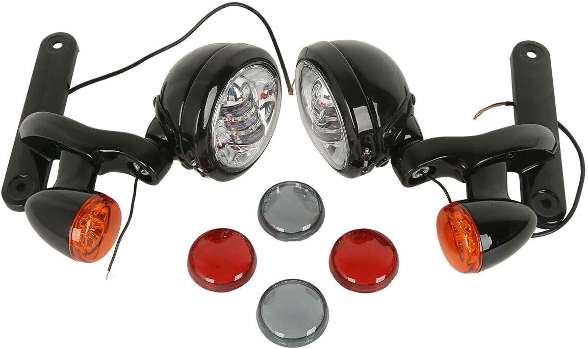 4.5" Auxiliary Fog Passing Lights Housing Bracket L865