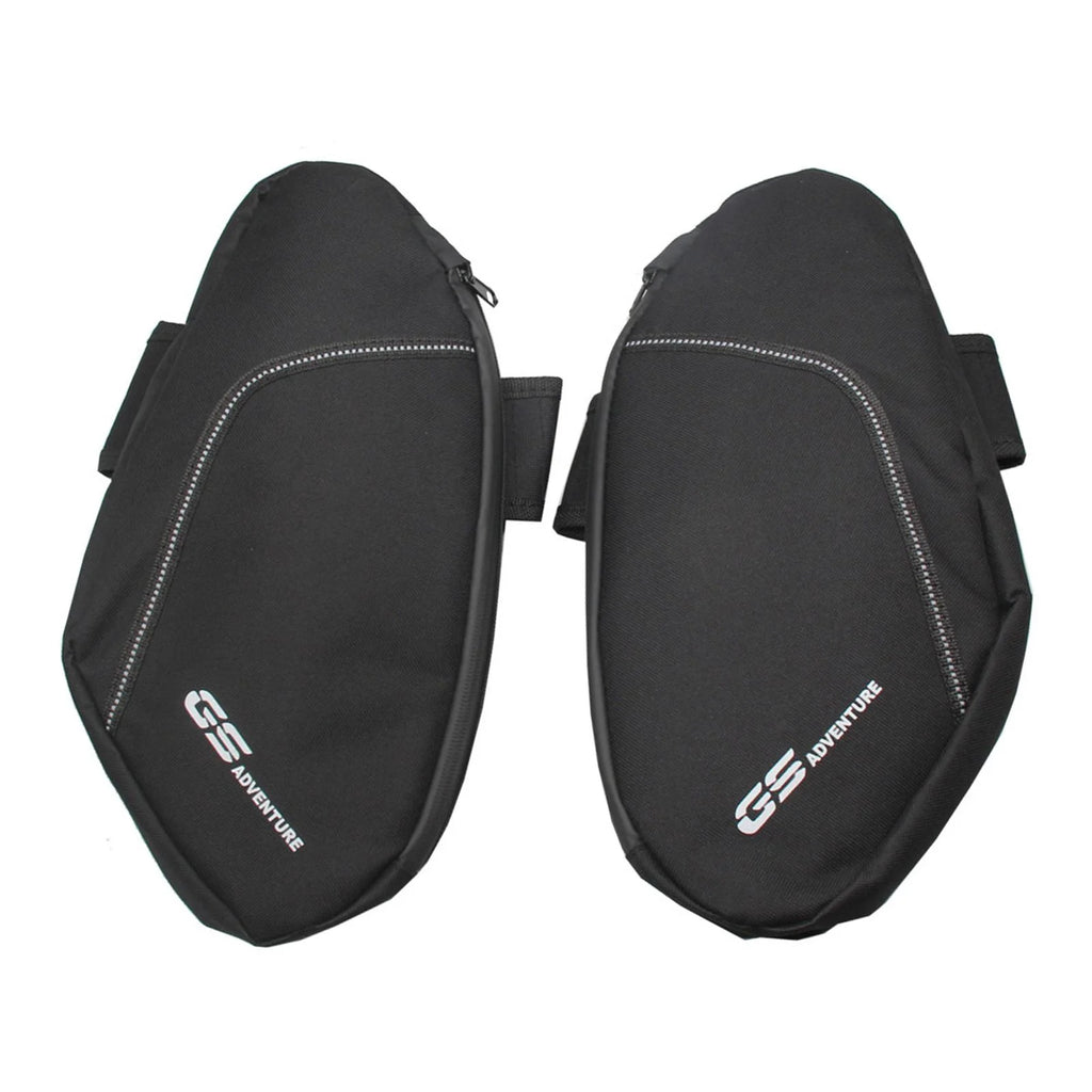 Black Lightweight Waterproof Motorbike Frame Bag W656517