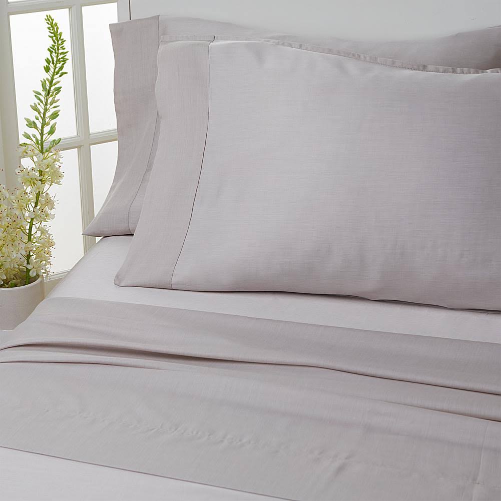 Light Blue 4-Piece Eucalyptus Sheet Set K16457