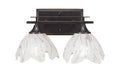 Two Light Bath Bar Dark Granite S12799