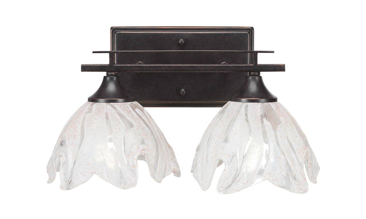 Two Light Bath Bar Dark Granite S12799