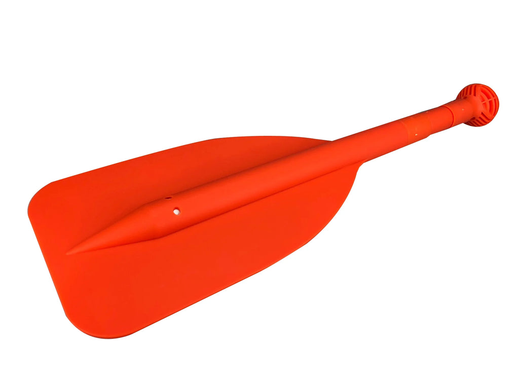 Mini Telescopic Emergency Boat Kayak Paddle Set of 2 Orange S4600