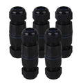 RJ45 Coupler Underwater Ethernet LAN IP68 Cable Wire Connector M25 Gland No Shielded Double Cable L825