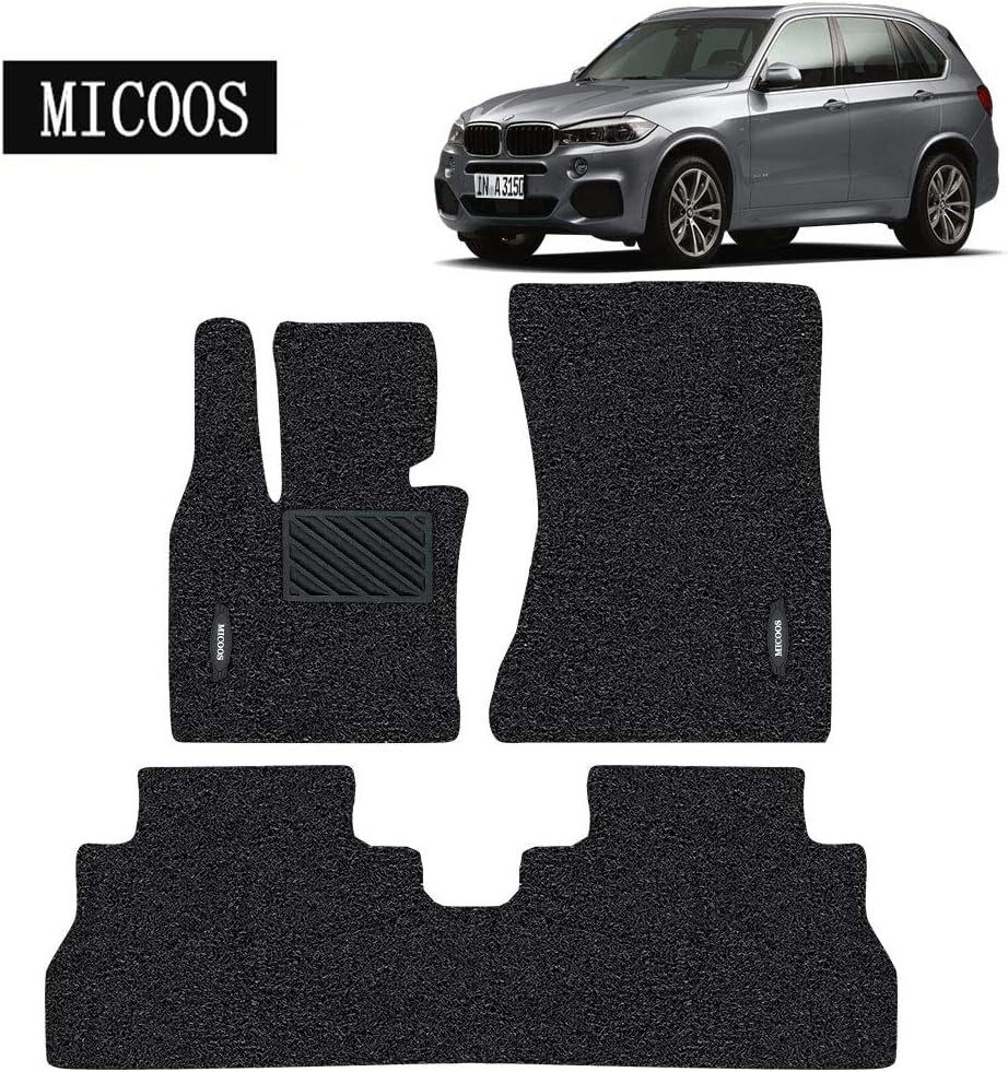 Black Waterproof Heavy Duty Car Floor Mat Set P90406