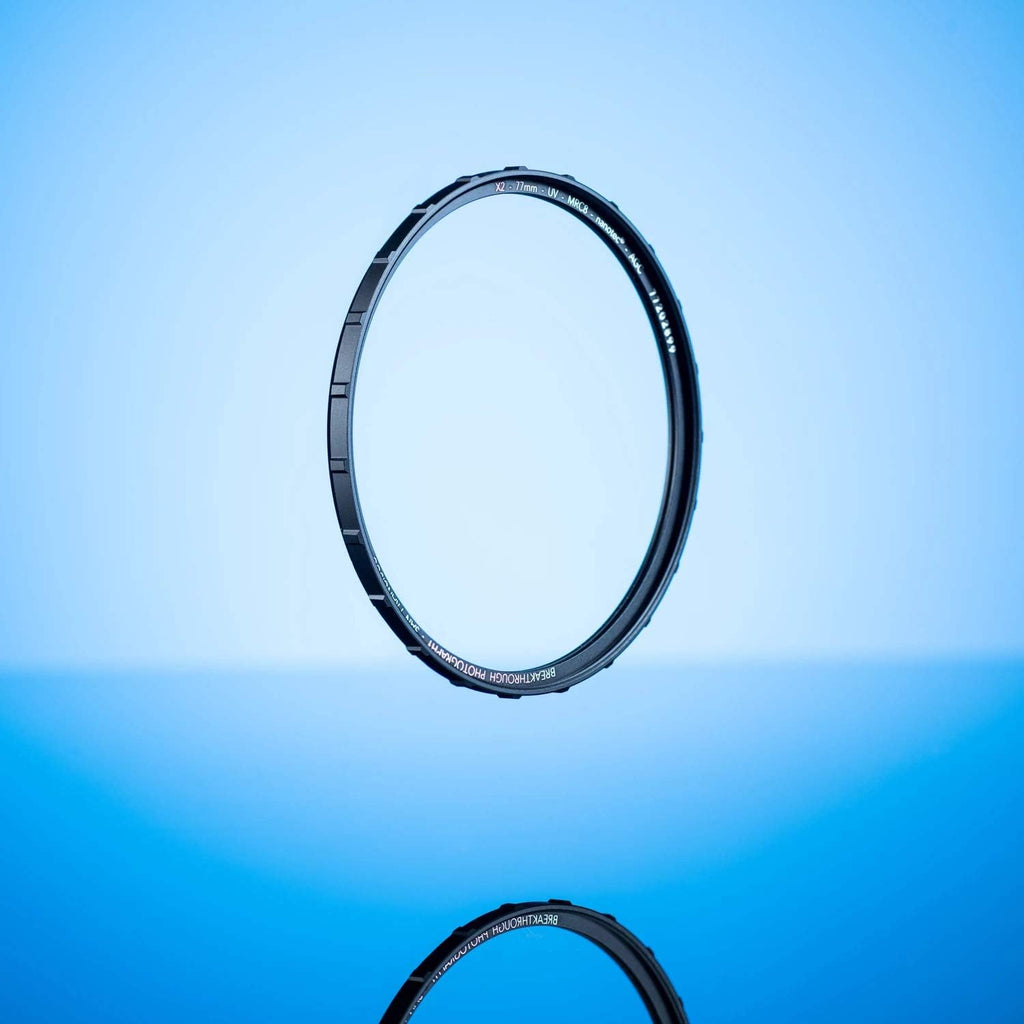 52mm X2 UV Filter for Camera Lenses with Lens Cloth, Pack of 2 X58613