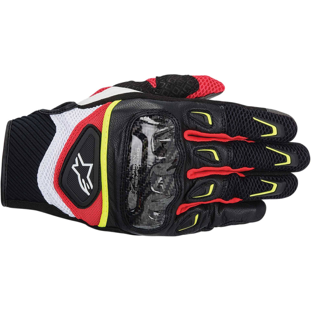 Black Red Motorcycle Gloves K988102