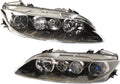 Headlight Lens and Housing Set of 2 D3944