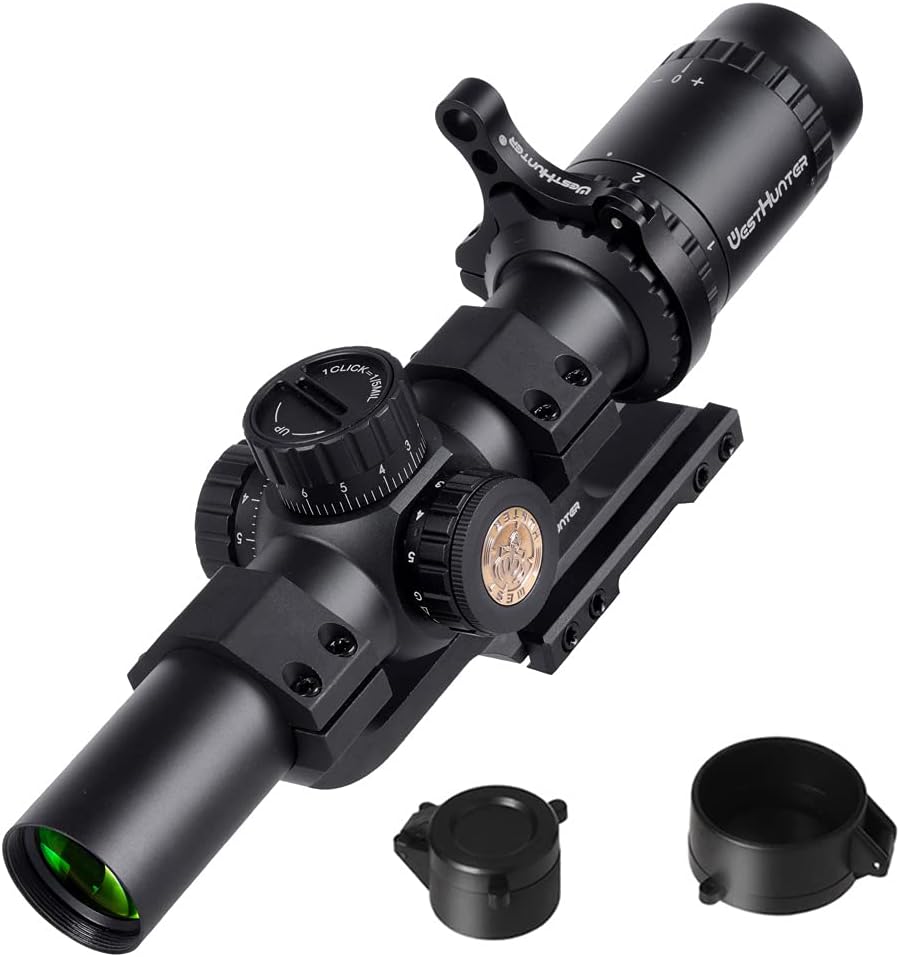 HD 1-6X24 IR Riflescope with Red Green Illuminated Reticle S8215