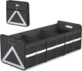 Foldable Trunk Organizer with Reflective Stripe, Pack of 2 J2588