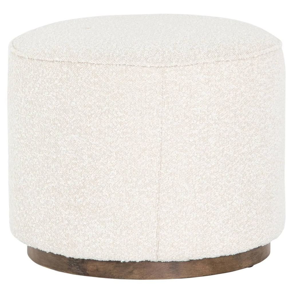Knoll Natural Round Ottoman E7997