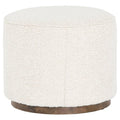 Knoll Natural Round Ottoman E7997