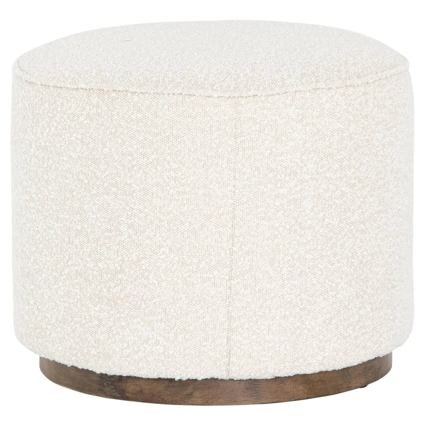 Knoll Natural Round Ottoman E7997