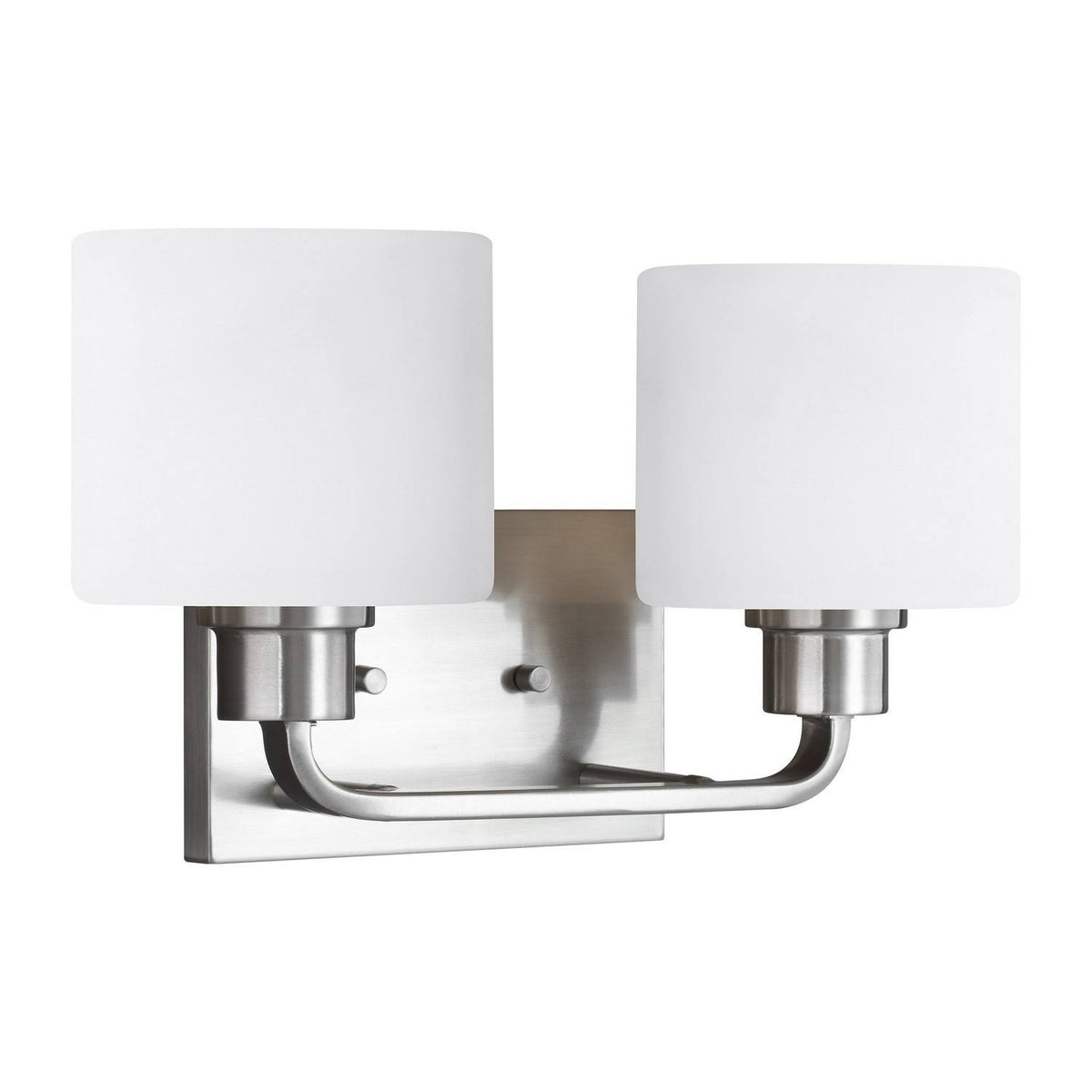 2-Light Wall/Bath Light Brushed Nickel R1379