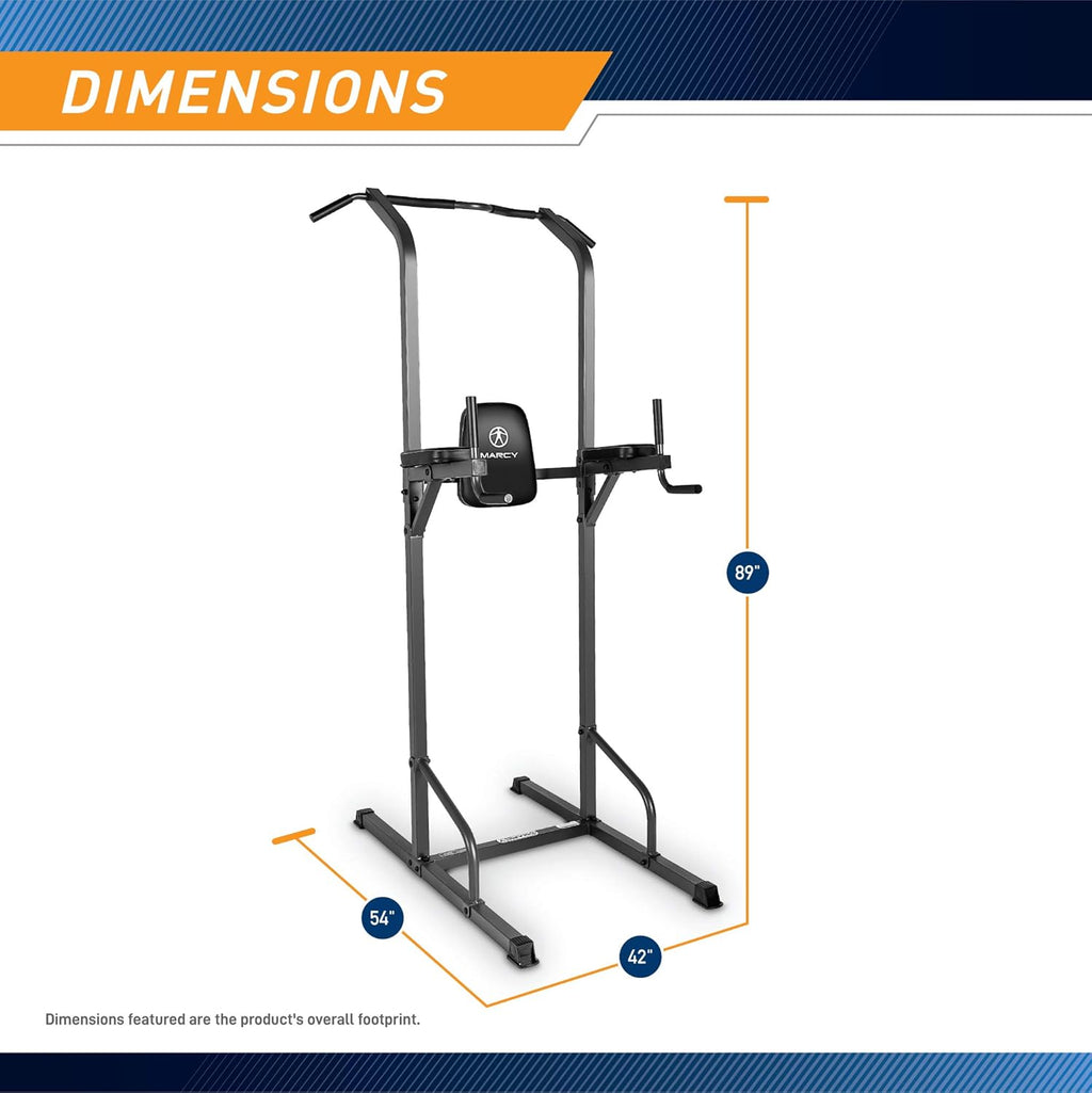 Black Pull Up & Dip Station B184