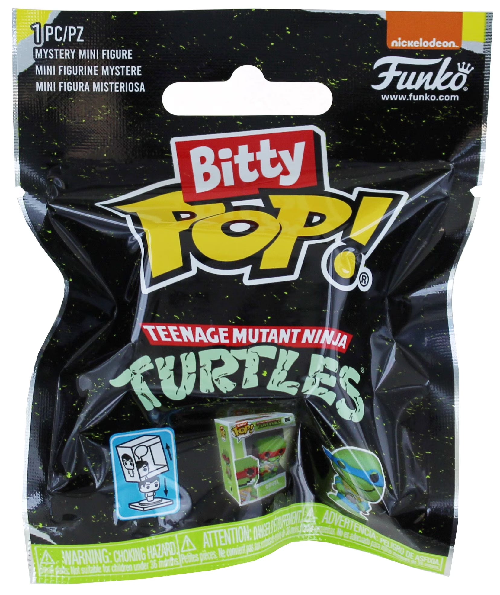 Bitty Pop! Singles Teenage Mutant Ninja Turtles Blind Bag Mini Figure S991944