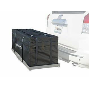 Black Waterproof Hitch Rack Bag 11 Cubic Feet Z9687
