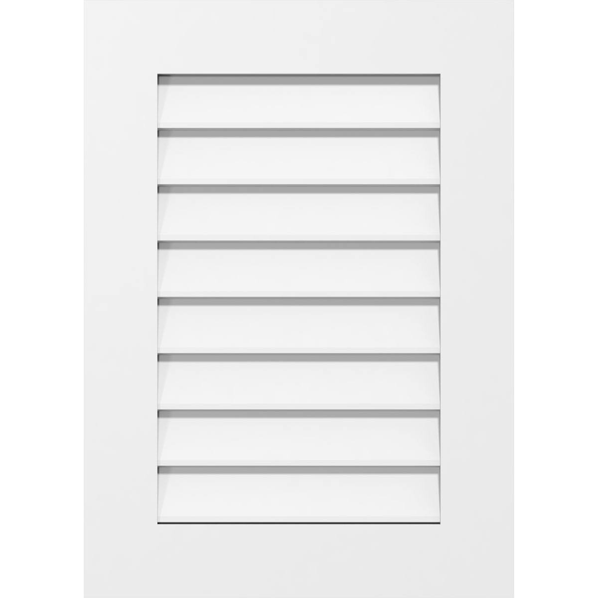 PVC Gable Vent O6919